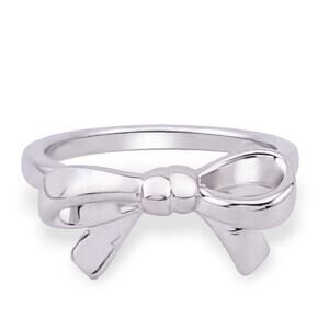 NWT Fashion Women's 925 Sterling Silver Bow Ring